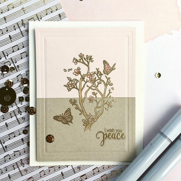 Hero Arts Clearstamps - Staggering Branches