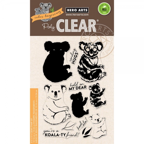 Hero Arts Clearstamps - Color Layering Koala