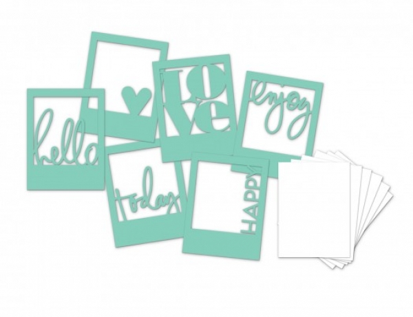 %Heidi Swapp Mini Stencil Kit - Olive%