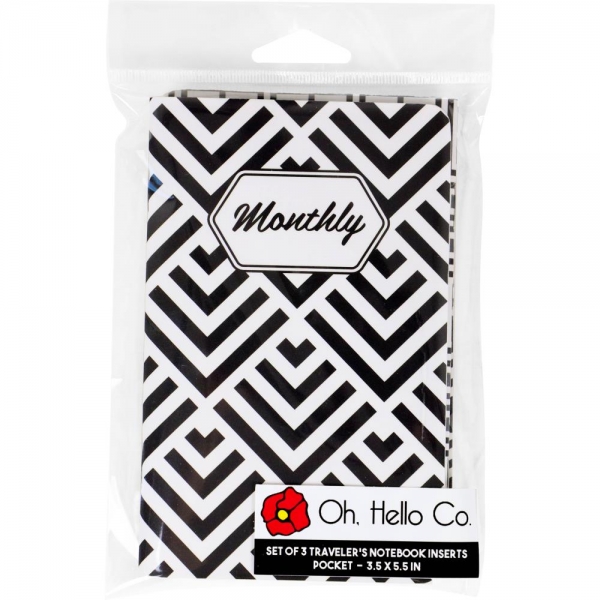 Oh Hello Co. - Traveller`s Notebook Inserts Pocket 3.5" x 5.5"