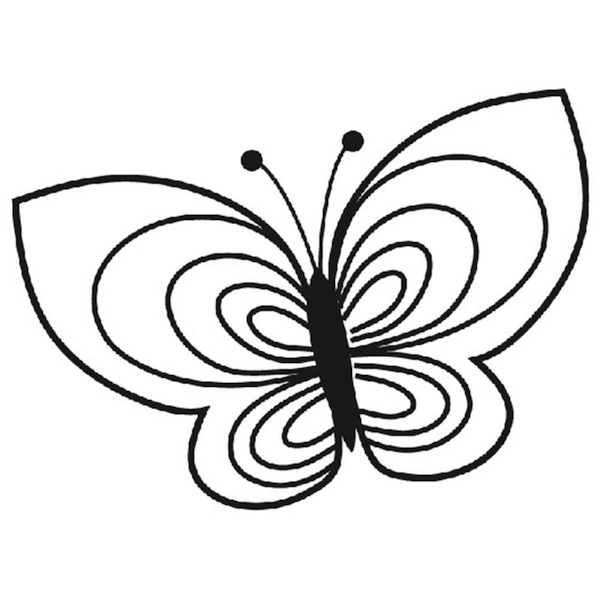 !Imaginisce Clear Stamp - Schmetterling!