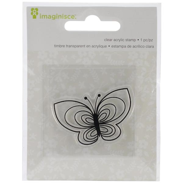 !Imaginisce Clear Stamp - Schmetterling!