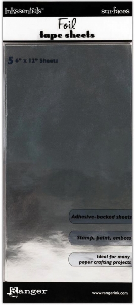 Inkssential - Foil Tape Sheets - Aluminium 6" x 12"