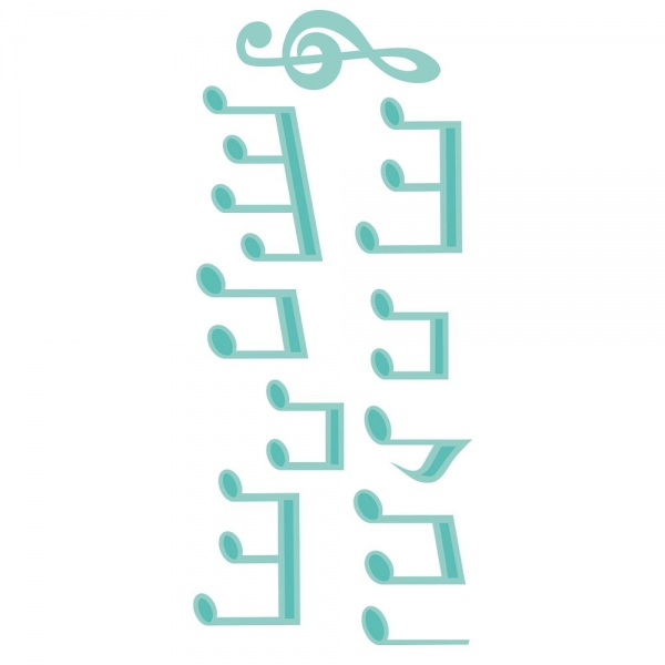 Kaisercraft Decorative Die - Music Notes
