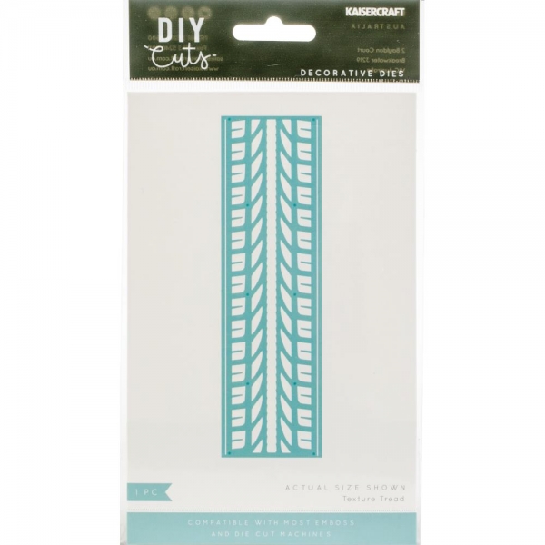 Kaisercraft Decorative Dies - Texture Tread