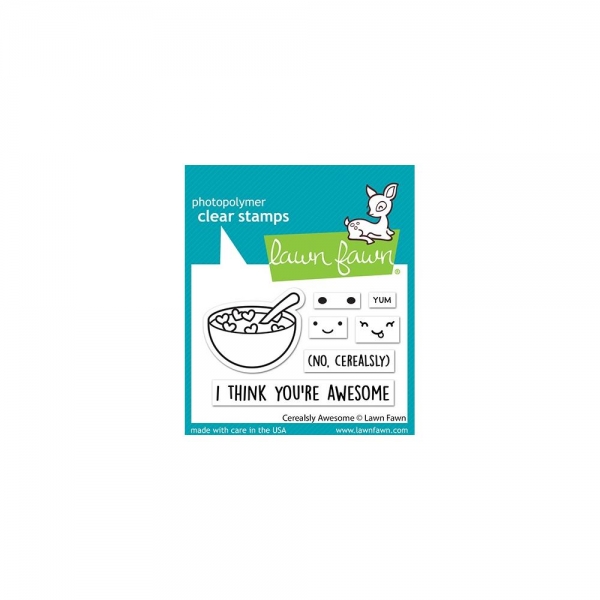 Lawn Fawn Clear Stamps - Cerealsly Awesome