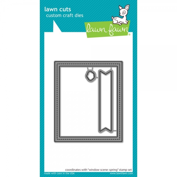 Lawn Fawn Die - Window Scene: Spring