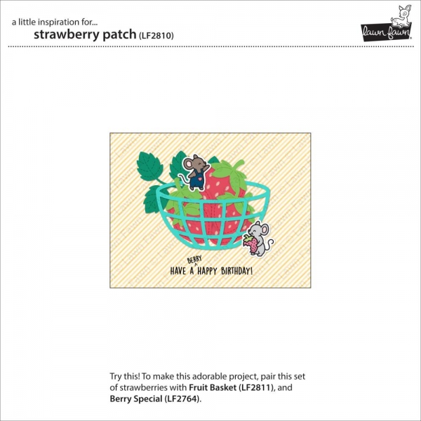 Lawn Fawn Die - Strawberry Patch