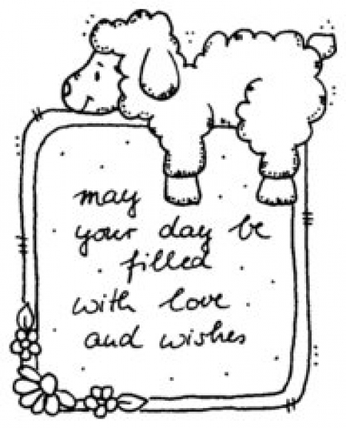 Schäfchen Rahmen Lelo Design