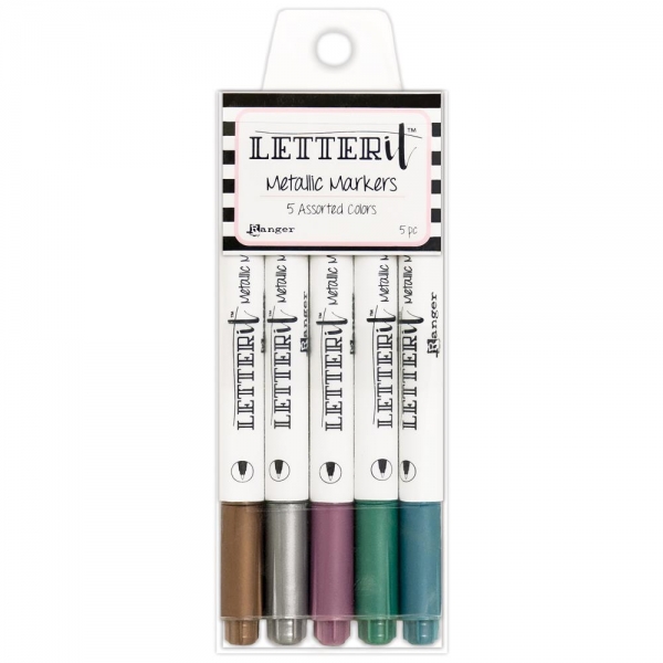 Ranger Letter it - Metallic Markers