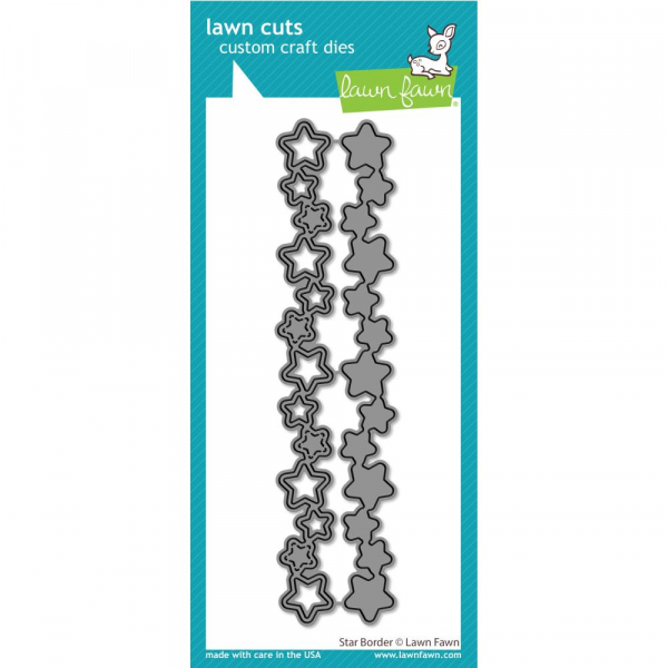 Lawn Fawn Die - Star Border