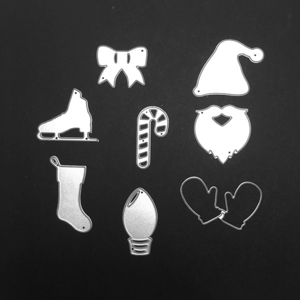 Little B Dies - Christmas Icons