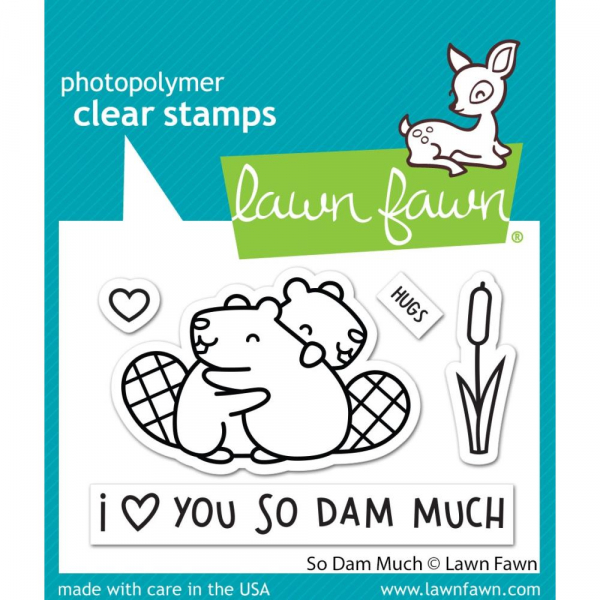 Lawn Fawn Clear Stamps - So Dam much