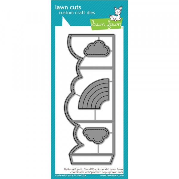 Lawn Fawn Die - Platform Pop-Up Cloud Wrap Around