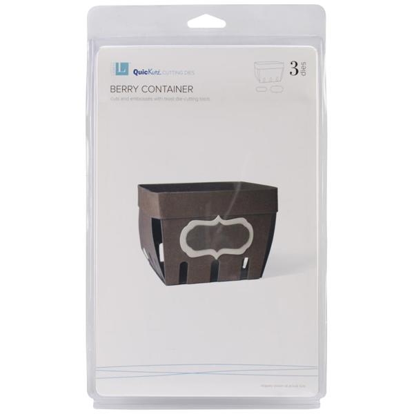 Quic Kutz Cutting Dies - Berry Container 