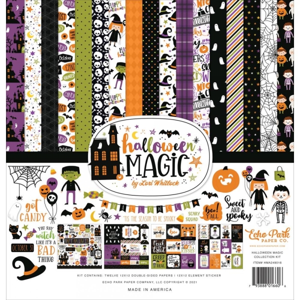 Echo Park - Collection Kit - 12" x 12" - Halloween Magic