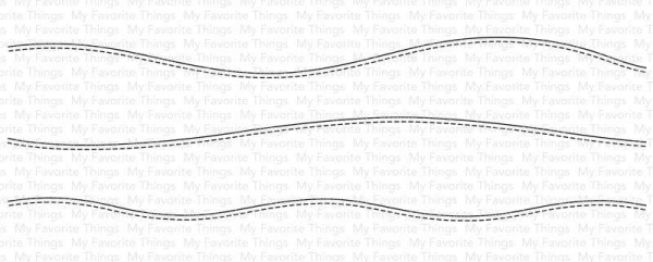 Die-namics - Stitched Slimline Snow Drifts