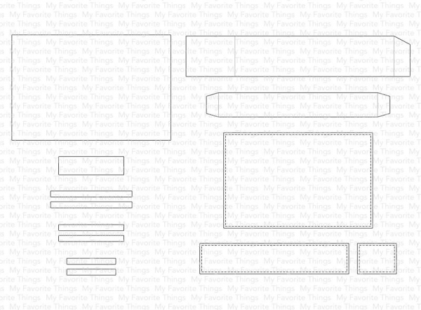 Die-namics - Mini Slimline Outside the Box