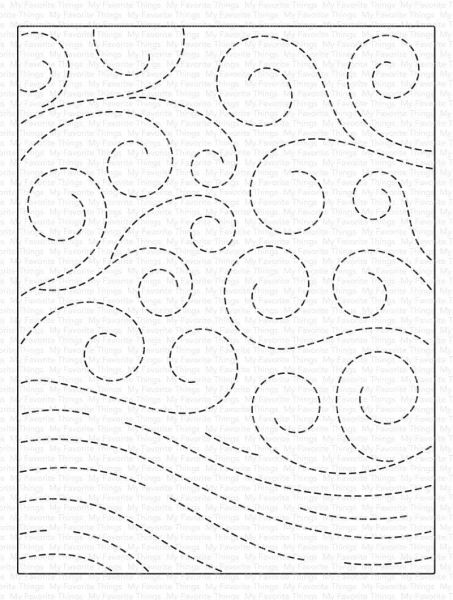 Die-namics - Snow Swirls Cover-Up