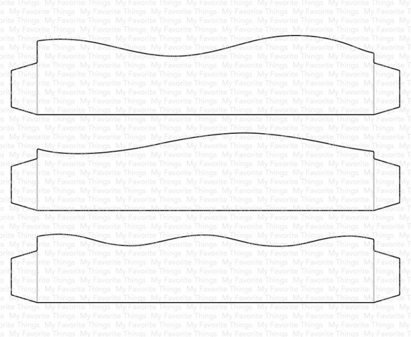 Die-namics - Mini Slimline Outside the Box Snow Drifts