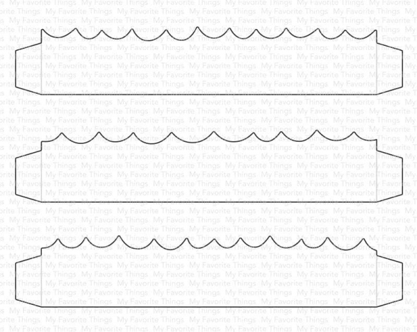 Die-namics - Mini Slimline Outside the Box Waves