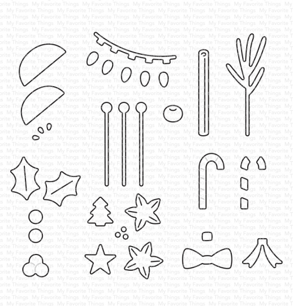 Die-namics - Christmas Garnish