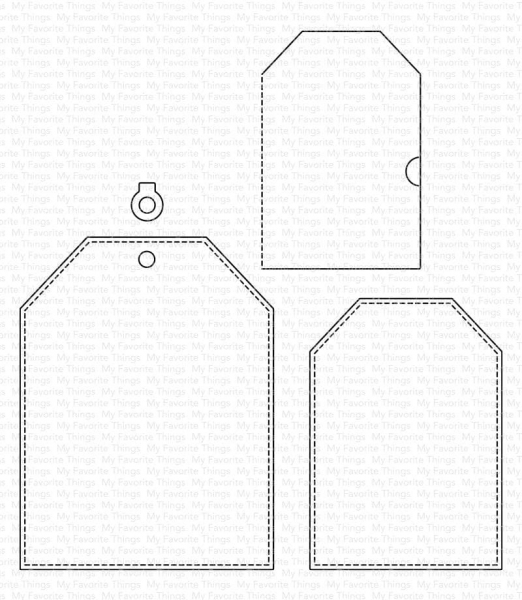 Die-namics - Suprised Stitched Tag