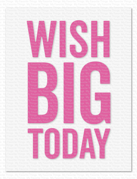 Die-namics - Wish Big Today