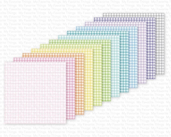 MFT Design Papier 6" x 6" - Springing for Houndstooth