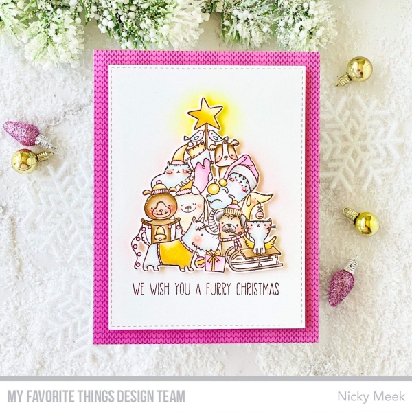 MFT Design Papier 6" x 6" - Keep Me in Stitches