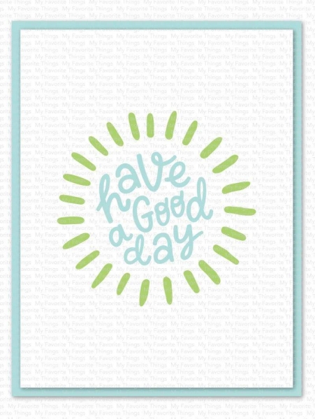 MFT - 6" x 6" Schablone - Confetti All Around