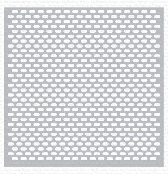 MFT - 6" x 6" Schablone - Punched Pattern