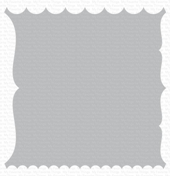 MFT - 6" x 6" Schablone - Classic Edges Stencil