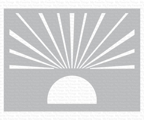 MFT - 6" x 6" Scene Stencil - Heavenly Glow