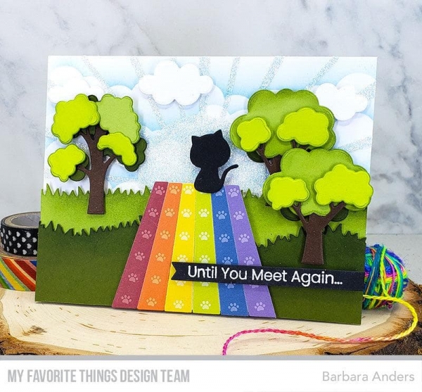 MFT - 6" x 6" Scene Stencil - Heavenly Glow