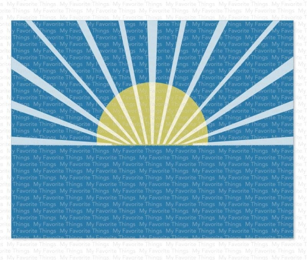 MFT - 6" x 6" Scene Stencil - Heavenly Glow