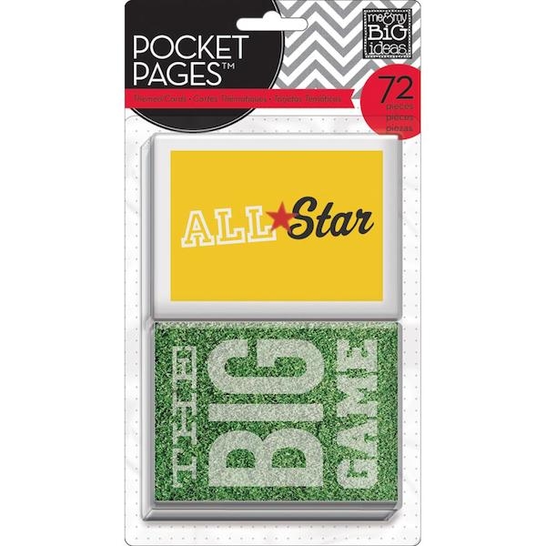 me&my Big ideas - Page Pocket - All Star - Rot