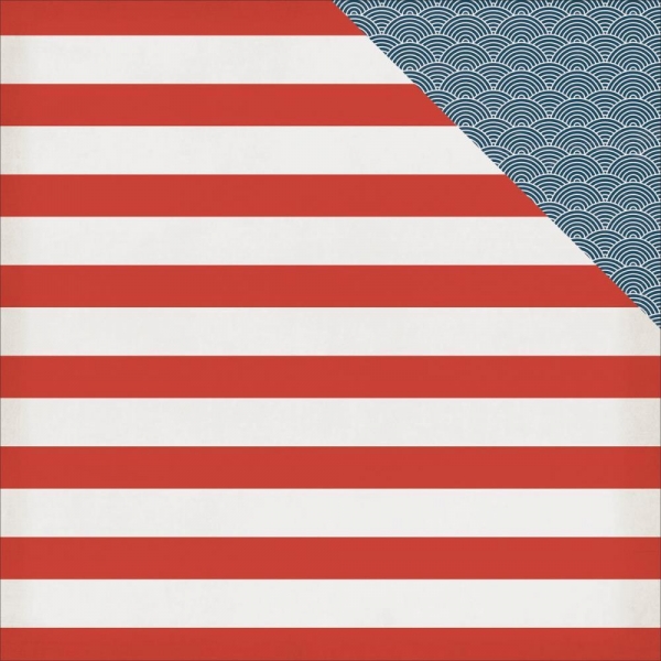 My Mind's Eye - By The Sea "Ocean Breeze" 12"x12"