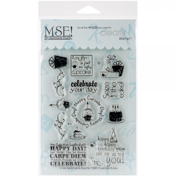 My Sentiments Exactly Clearstamps - Cupcake B-Day