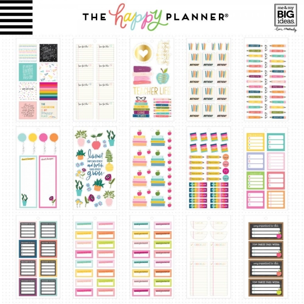 me&my Big Ideas Create 624 Sticker - Teacher (Orange)