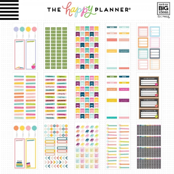 me&my Big Ideas Create 624 Sticker - Teacher (Orange)