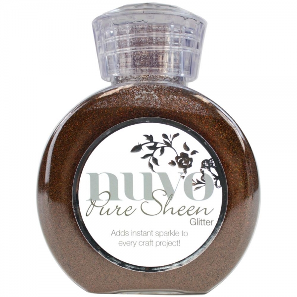 Nuvo Pure Sheen Glitter - Chestnut Brown