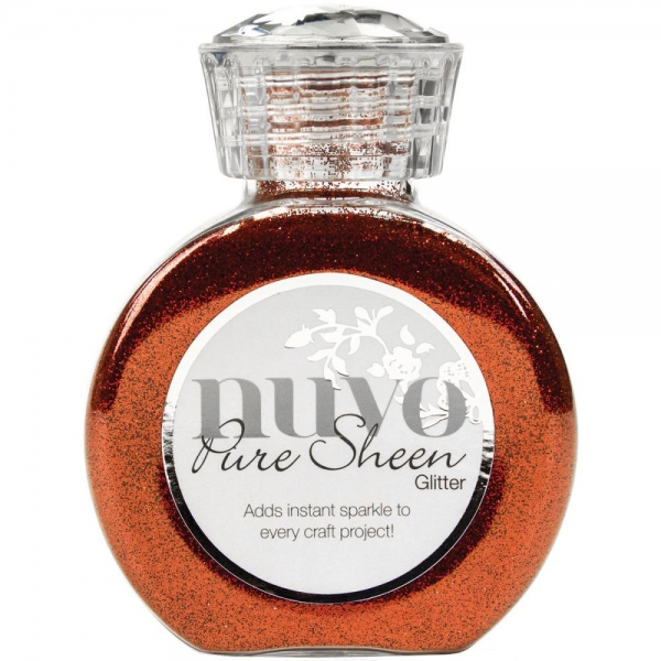 Nuvo Pure Sheen Glitter - Scarlet Red