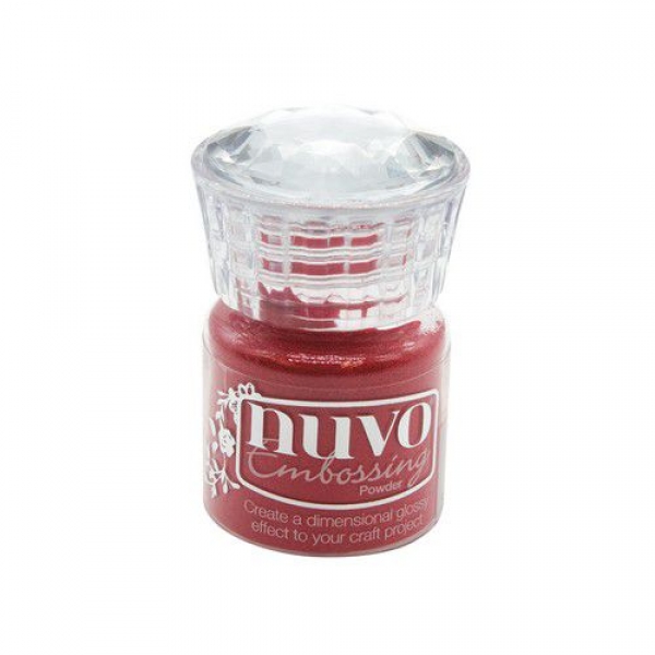 Nuvo Embossing Powder - Sportscar Red