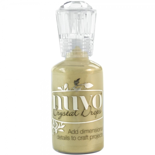 Nuvo Crystal Drops - Mustard Gold