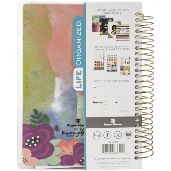 Paper House Mini Planner - Mommy Lhey