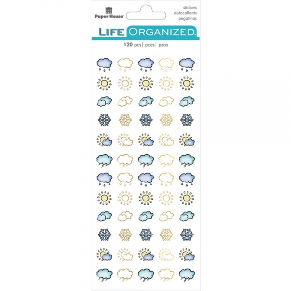 Paper House Stickers - Weather Icon