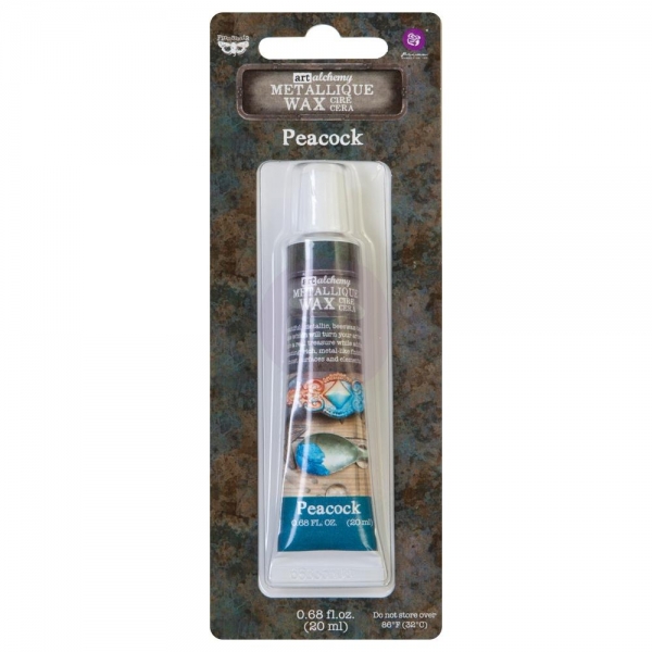 Prima Metallique Wax - Peacock (Tube)