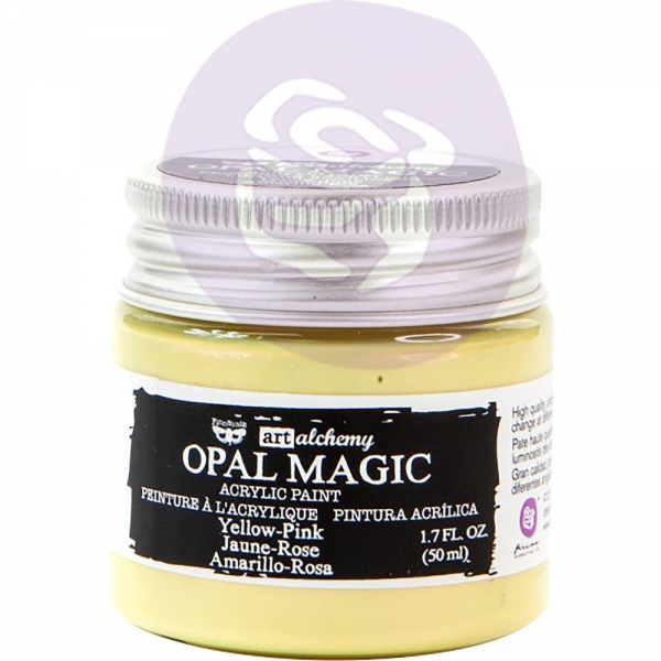 Prima Marketing Acrylic Paint - Opal Magic Yellow-Pink