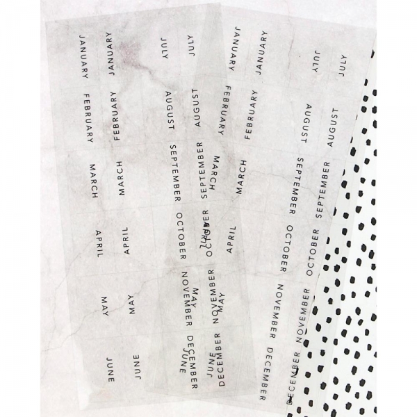 My Prima Planner - Monthly Tab Stickers